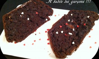 Cake chocolat courgettes