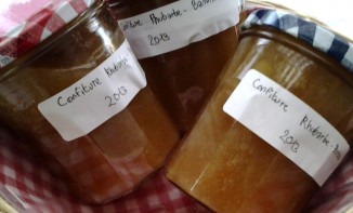 Confiture Rhubarbe Banane