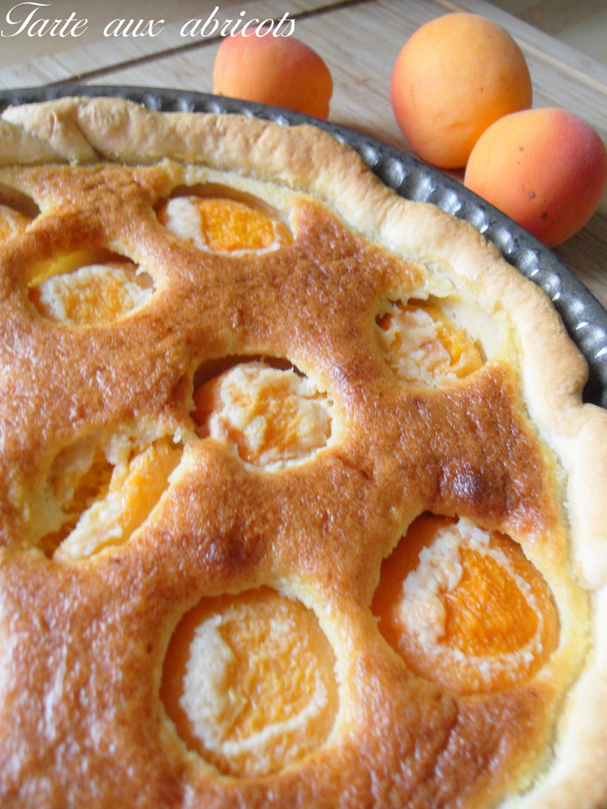 Tarte aux abricots