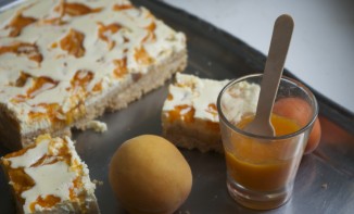 Cheesecake aux abricots