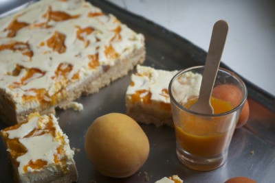 Cheesecake aux abricots