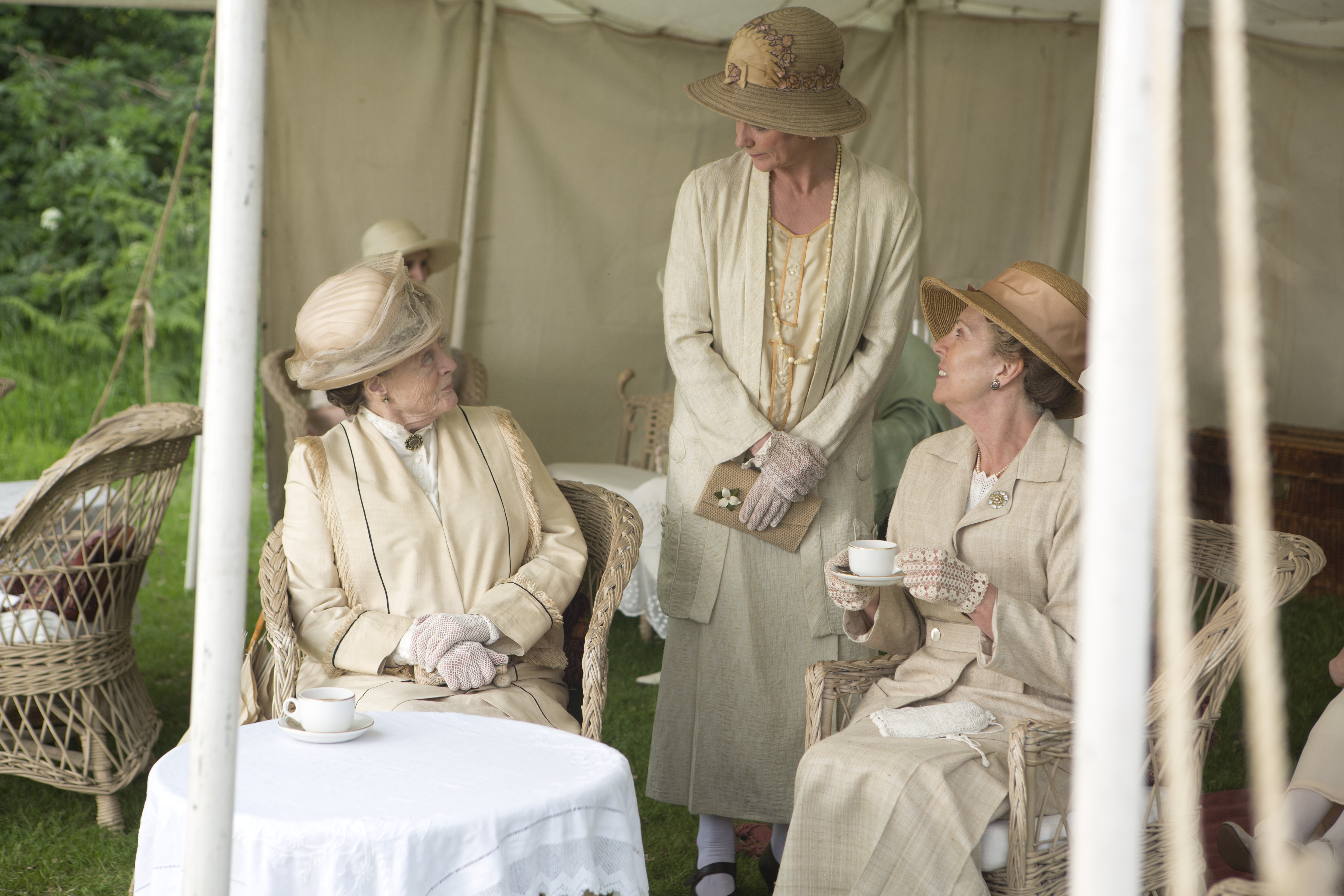 Tea time à Downton Abbey