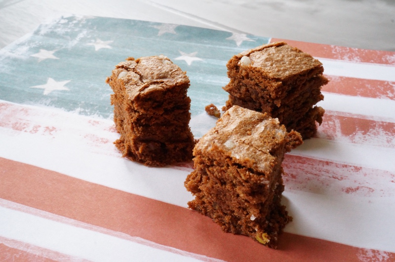 Brownies pistache chocolat