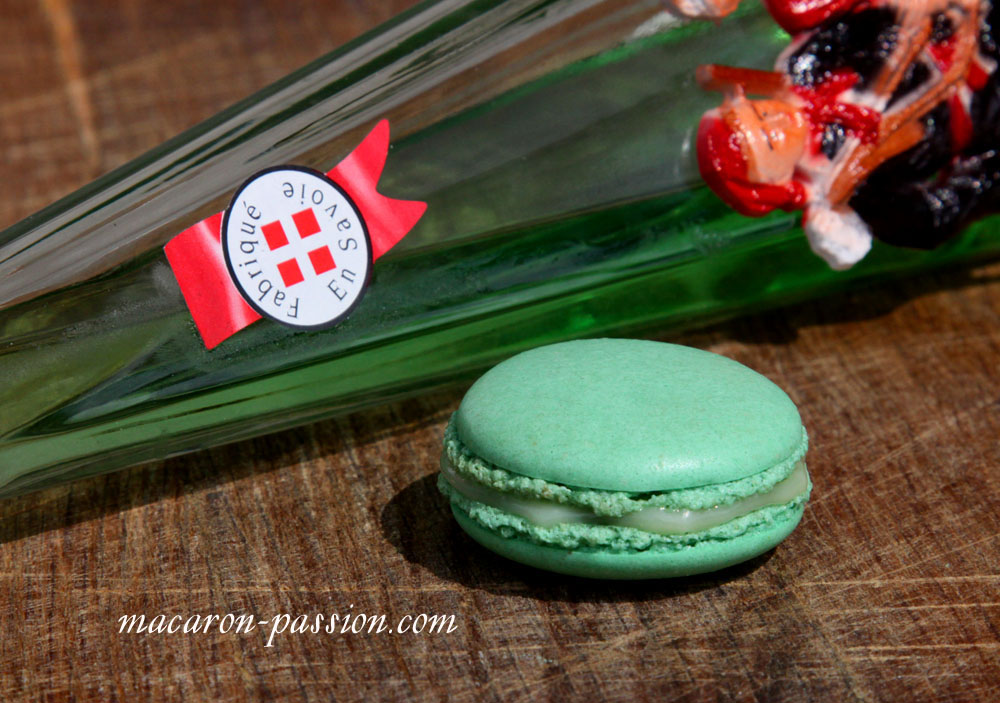 Macarons au Génépi