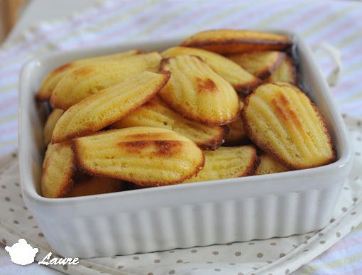 Madeleines au pamplemousse