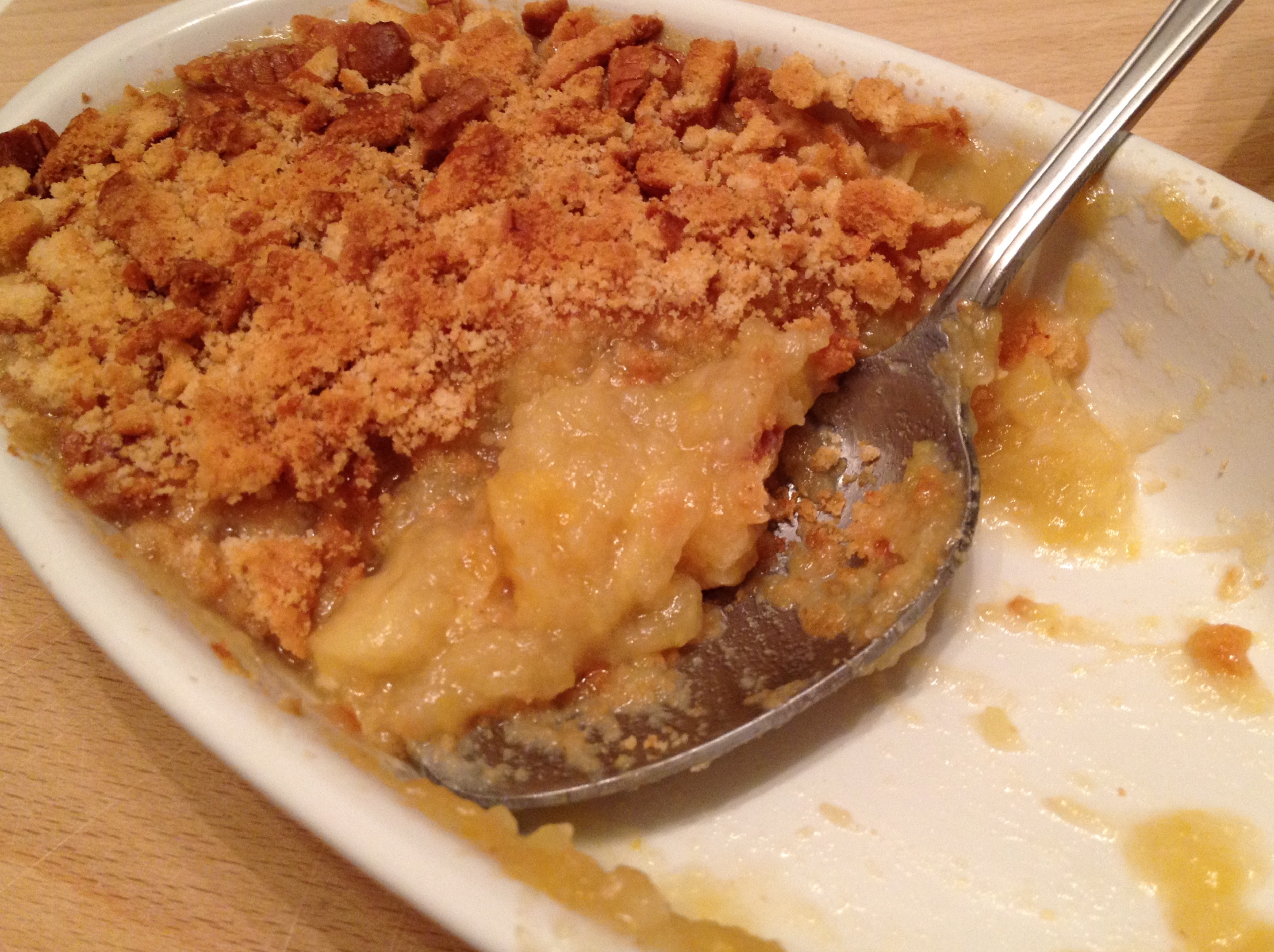 Compotée de fruits façon crumble