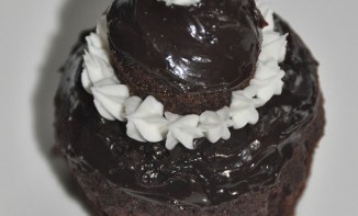 Cupcakes au chocolat noir piment