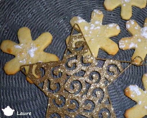 Etoiles sablés aux amandesEtoiles sablés aux amandes