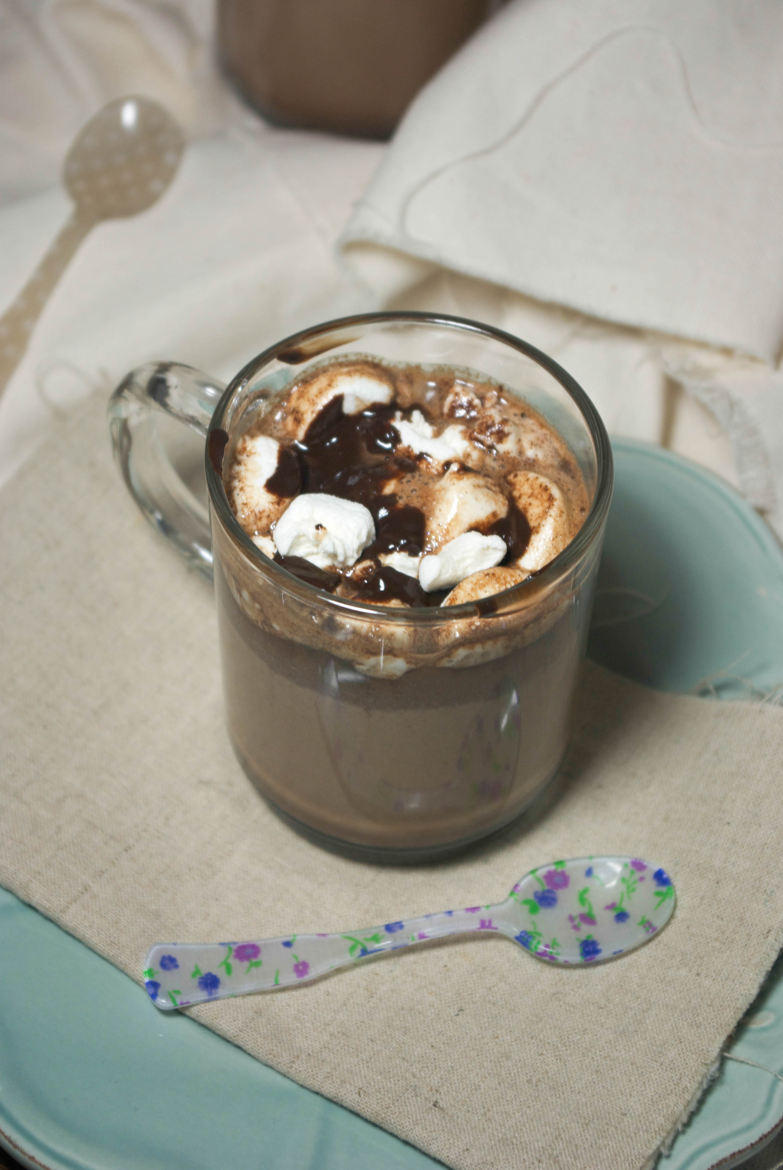 Chocolat chaud et marshmallow, recette d'hiver 