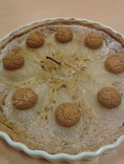Tarte Bourdaloue aux Amaretti