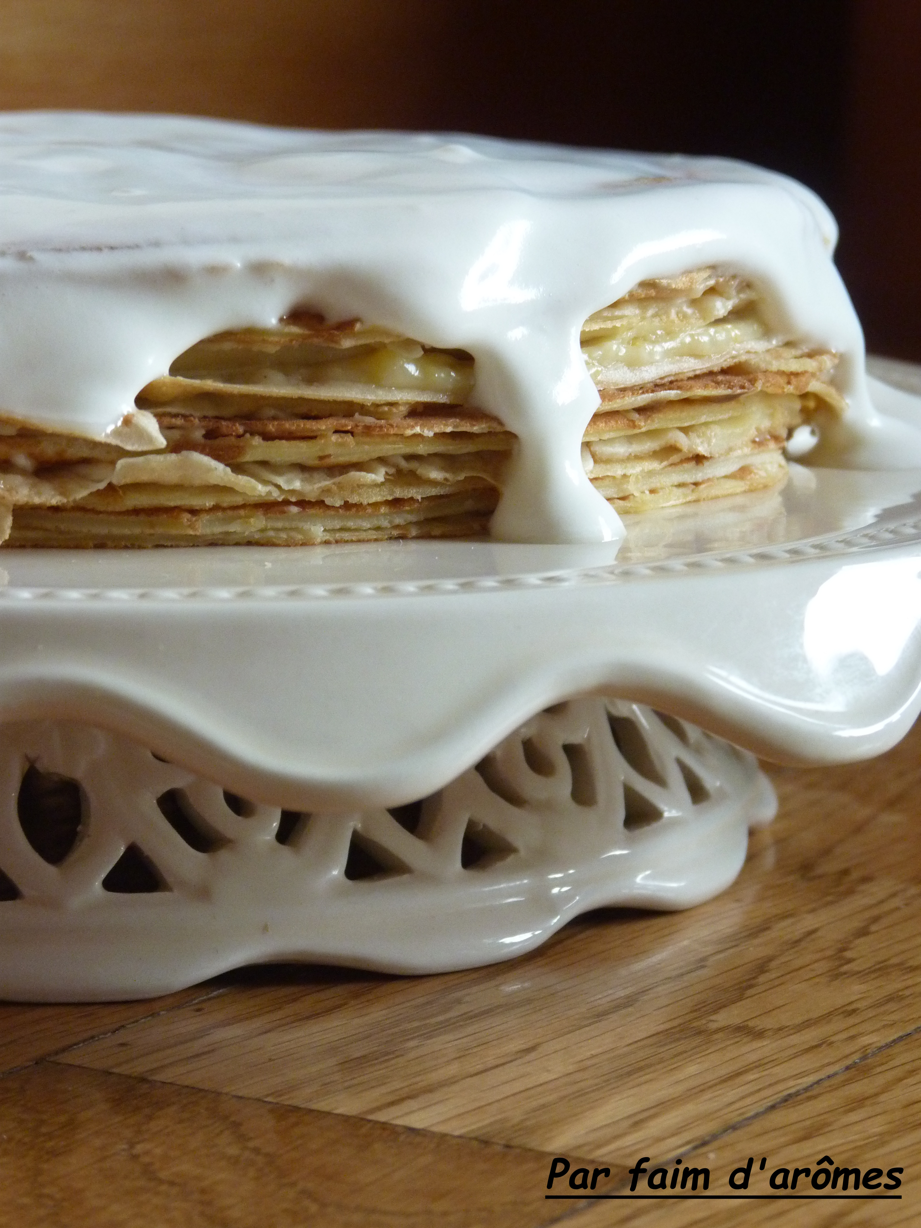 Gâteau de crêpes façon tarte au citron