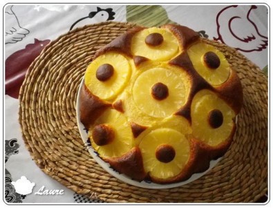 Gâteau à l'ananas