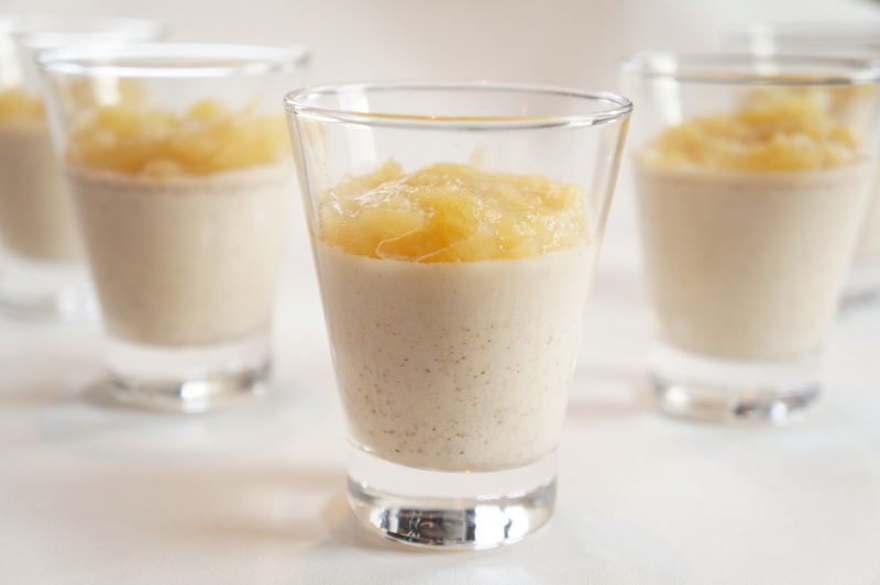 Panna Cotta Pommes Cannelle