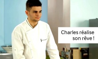 Charles réalise son rêve : un studio cuisine !