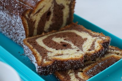 Cake Chocolat Blanc et Noir