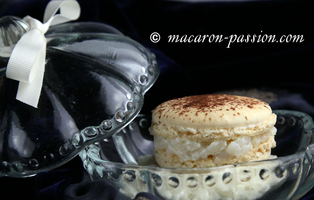 Macarons riz au lait