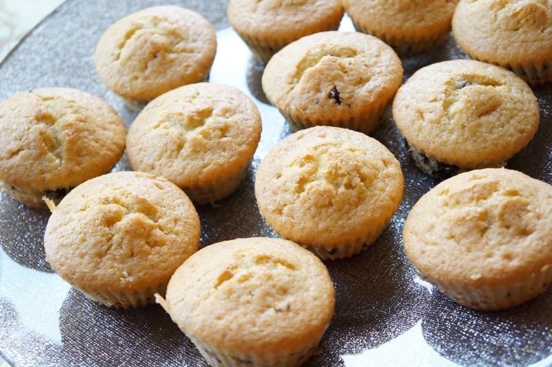Muffins chocolat lait de coco