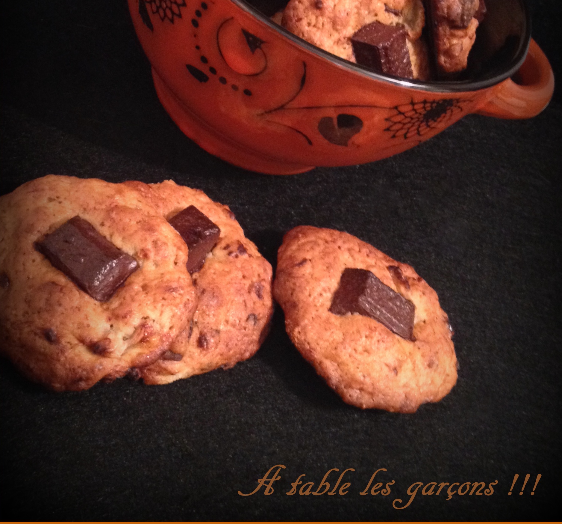 Cookies banane muesli