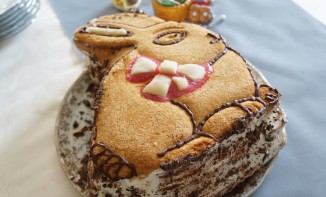 Gâteau Lapin chantilly