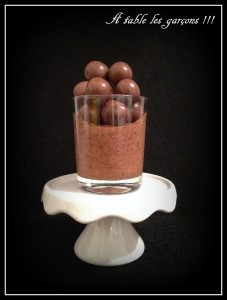 Mousse au chocolat légère