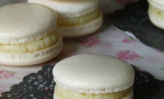 Macarons coco citron vert