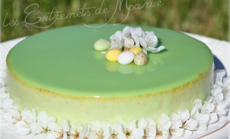 Entremets Pistache Créole