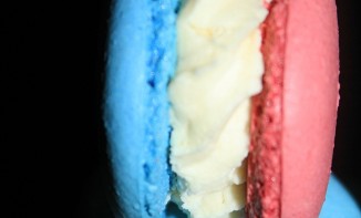 Macarons "Allez les bleus"