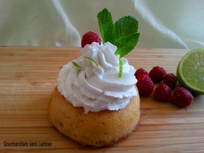 Baba Mojito Framboise et sa Chantilly Coco