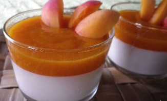 Panna Cotta Amande Abricot