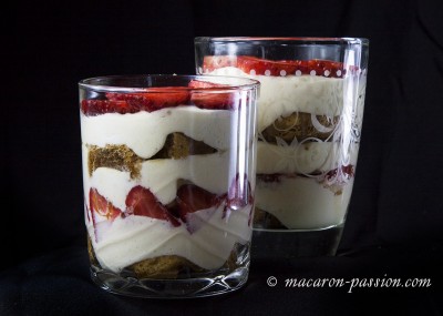 Tiramisu aux fraises