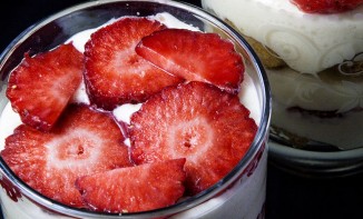 Tiramisu aux fraises