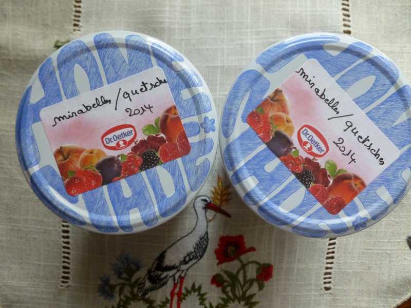 Confiture Mirabelles Quetsches