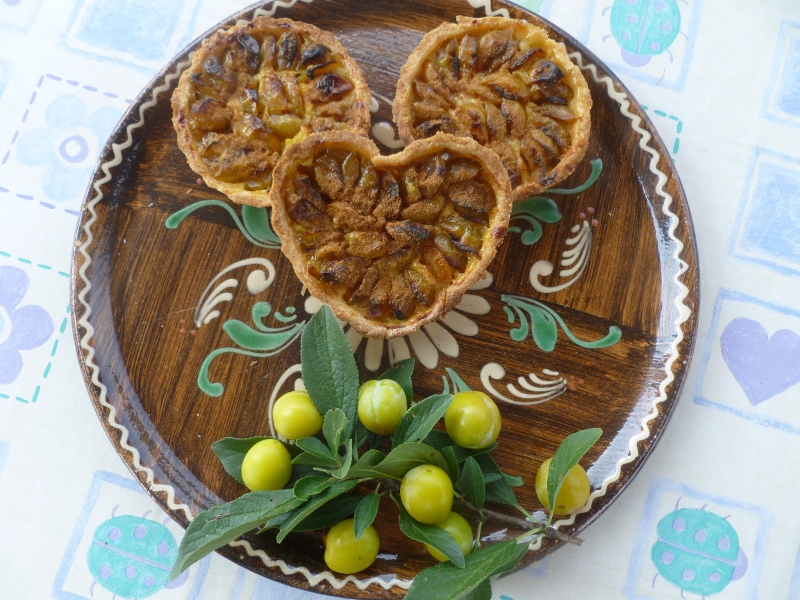 Tartelettes aux mirabelles