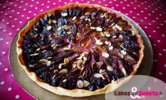 Tarte aux Quetsches et Amandes