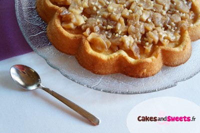 Biscuit pommes caramélisées