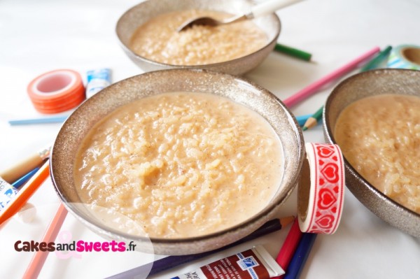 Riz au lait, dessert maison - CakesandSweets.fr