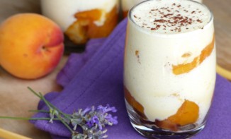 Tiramisu Abricots Lavande