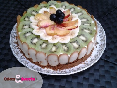 Cheesecake sans cuisson aux Fruits