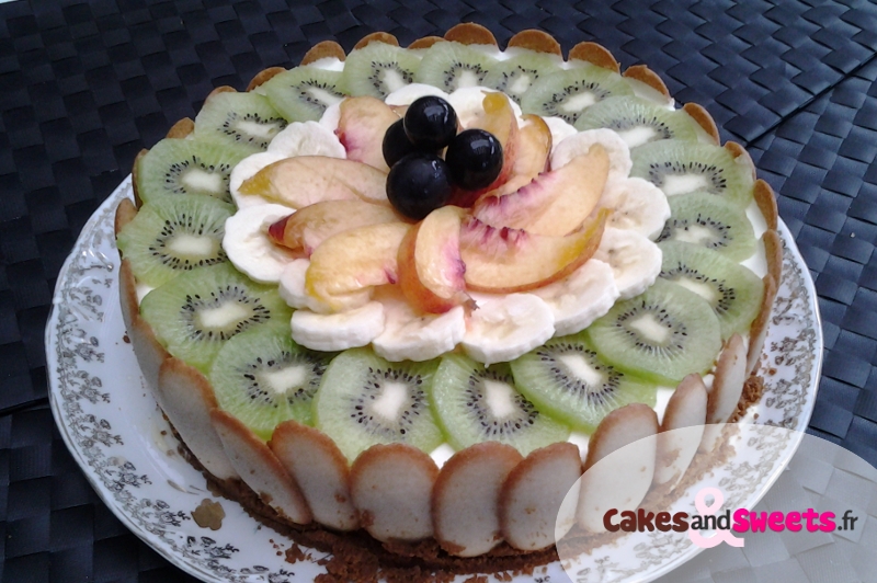Cheesecake sans cuisson aux Fruits
