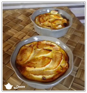 Gratin pomme vanille