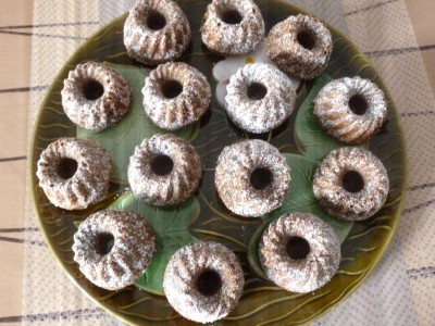 Mini Kouglof au vin rouge