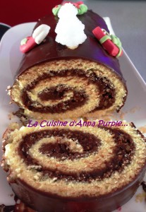 Bûche croquante Chocolat-Pralin