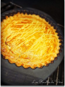 Galette des rois sans gluten et sans laitage
