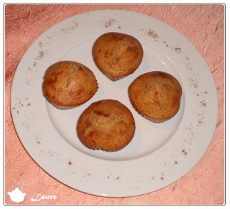 Muffins cannelle citron