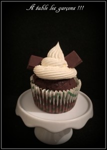 Cupcakes banane chocolat