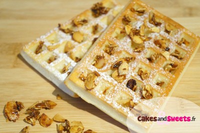 Gaufres aux amandes