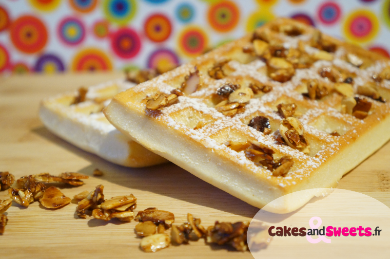 Gaufres aux amandes