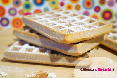 gaufres au four à la cannelle