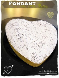Fondant au citron et thé matcha - Sans gluten sans lait