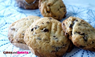 Cookies géants chocolat noisette